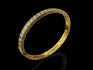 Bracelet 1945 3Dプリントモデル