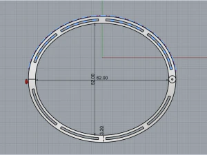 Bracelet 1945 3D Print Model