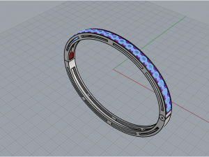 Bracelet 1945 3D 프린트 모델