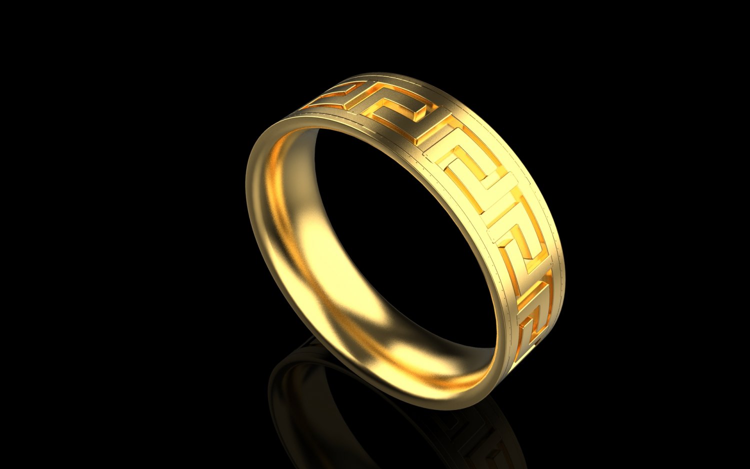 Ring versace 1949 3D Print Model in Rings 3DExport