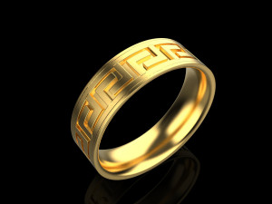 Ring versace 1949 Modello di stampa 3D