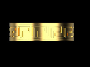 Ring versace 1949 Modello di stampa 3D