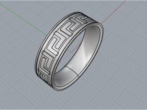 Ring versace 1949 Modello di stampa 3D