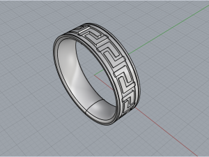 Ring versace 1949 Modello di stampa 3D