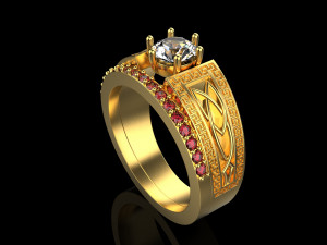 Ring 1952 3D-Druckmodell