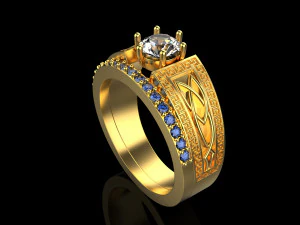 Ring 1952 3D Print Model