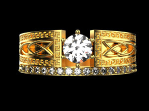 Ring 1952 3D-Druckmodell
