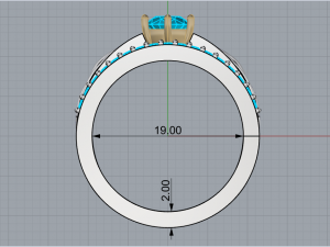 Ring 1952 3D-Druckmodell