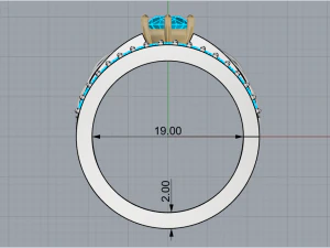 Ring 1952 3D Print Model