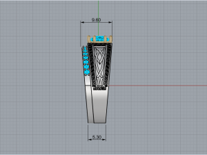 Ring 1952 3D-Druckmodell