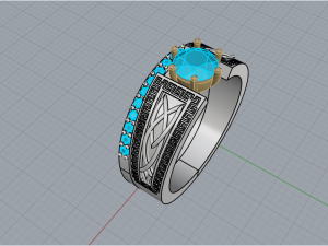 Ring 1952 3D-Druckmodell