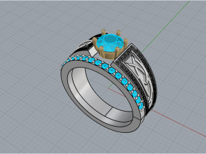 Ring 1952 3D-Druckmodell