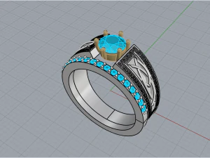 Ring 1952 3D Print Model