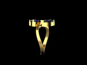 Ring 1955 3D Print Model