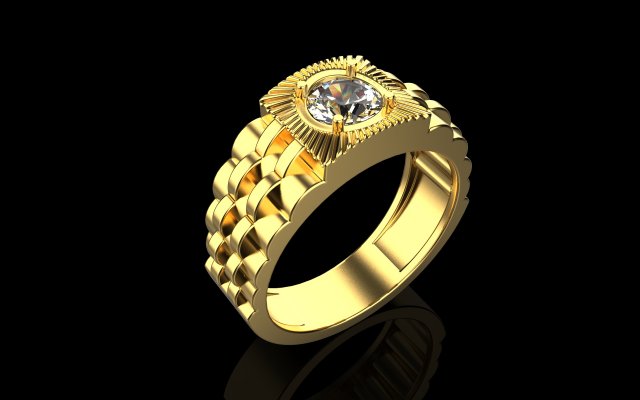 Man ring 1956 Model Cetak 3D .c4d .max .obj .3ds .fbx .stl .blend 