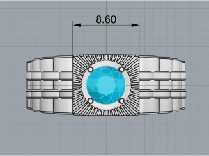Man ring 1956 Model Cetak 3D