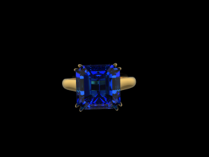 Ring 723 3Dプリントモデル