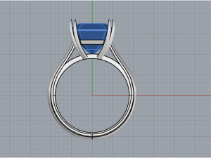Ring 723 3Dプリントモデル