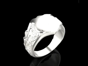 Man ring 734 3D Print Model
