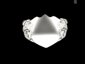 Man ring 734 3Dプリントモデル