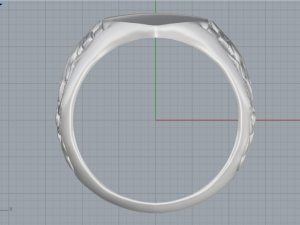 Man ring 734 3Dプリントモデル