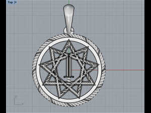 Pendant 736 3D Print Model