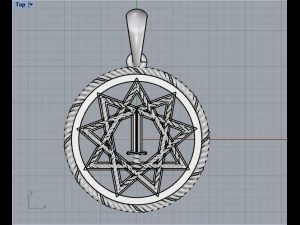 Pendant 736 3D Print Model
