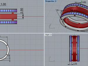 Ring 738 005 3D Druckmodell
