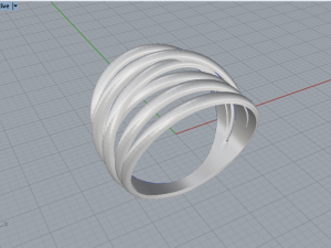 Ring 739 005 3Dプリントモデル