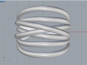 Ring 739 005 3Dプリントモデル