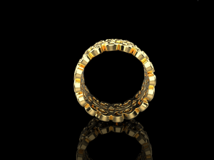 Wedding Rings 742 003 3D Baskı Modeli