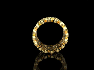 Wedding Rings 742 003 3D Print Model