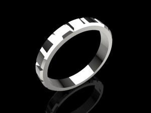Wedding Rings 742 003 3D Baskı Modeli