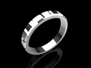 Wedding Rings 742 003 3D Print Model