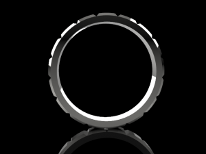 Wedding Rings 742 003 3D Baskı Modeli