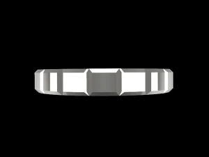 Wedding Rings 742 003 3D Print Model