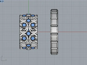 Wedding Rings 742 003 3D Print Model