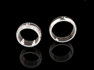 Wedding Rings 755 007 3D Print Model