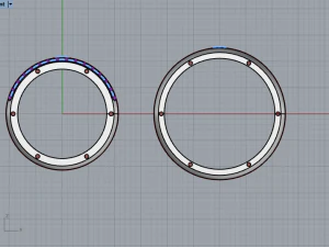 Wedding Rings 755 007 3D Print Model