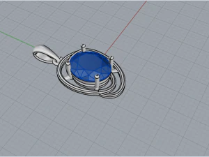 Pendant 758 003 3D Print Model