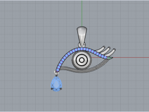 Pendant 760 007 3D Print Model