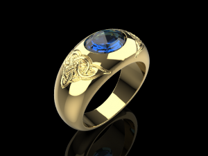 Man ring 763 003 3D Baskı Modeli