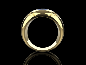 Man ring 763 003 3D Принт Модель