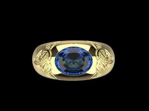 Man ring 763 003 3D Print Model