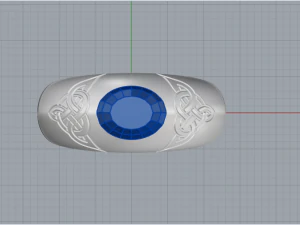 Man ring 763 003 3D Print Model