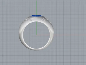 Man ring 763 003 3D Print Model