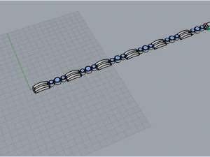 Bracelet 765 004 3D Print Model