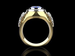 Man Ring 766 003 Model do druku 3D