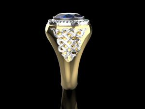 Man Ring 766 003 Model do druku 3D