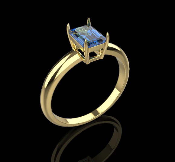 Ring 773 002 3D Print Model .c4d .max .obj .3ds .fbx .stl .blend 